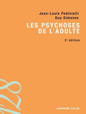 cover image of Les psychoses de l'adulte